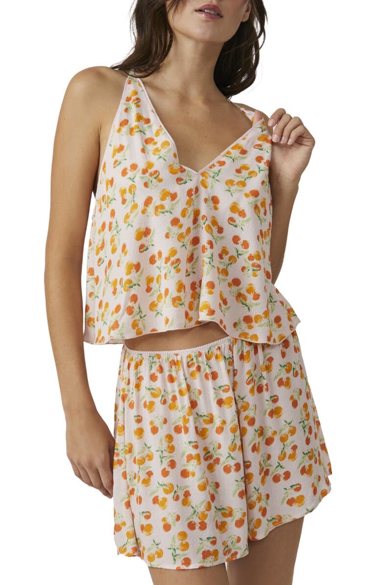 

Короткая пижама с фруктовым принтом Worth It FREE PEOPLE