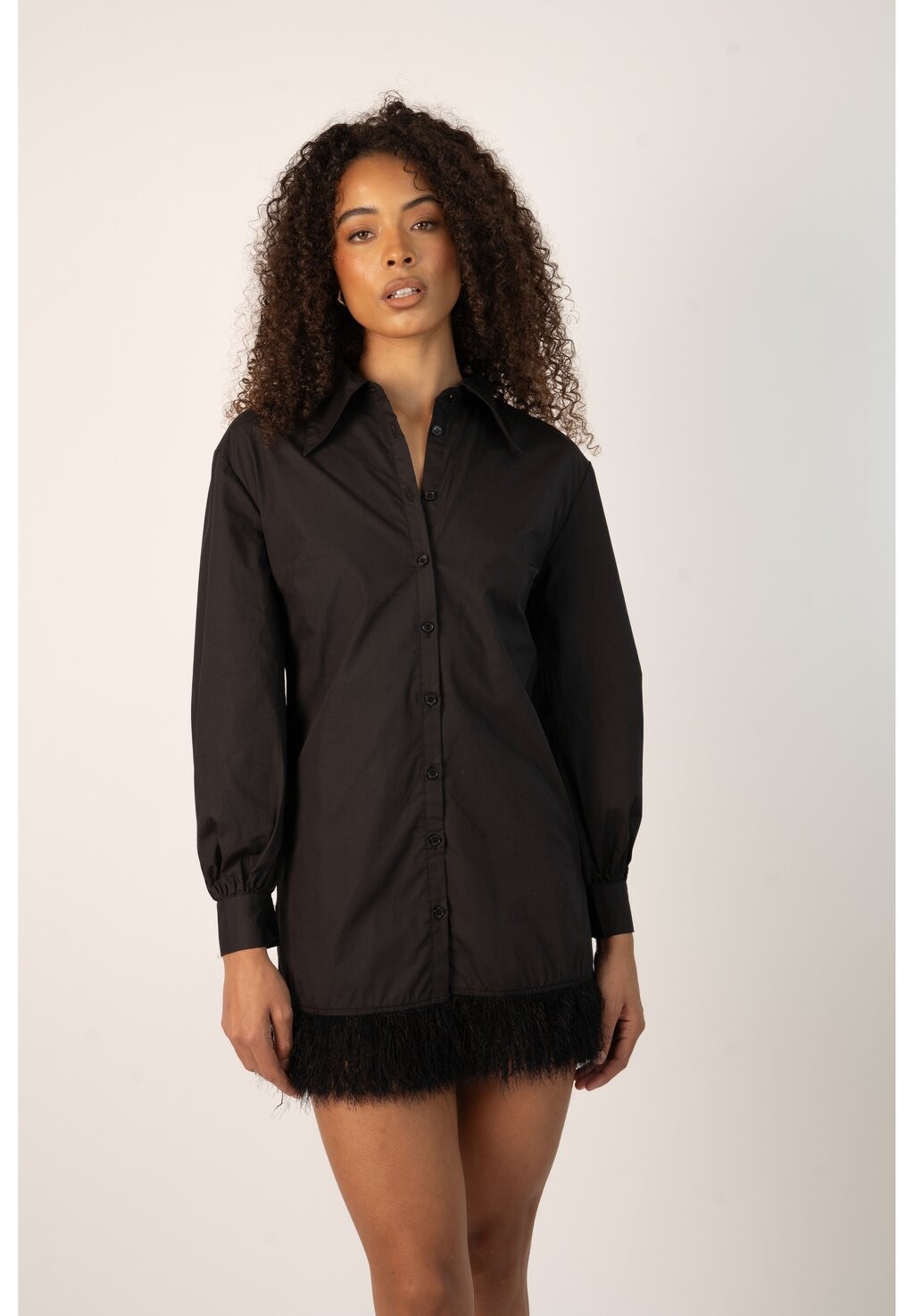 

Элегантное платье Jaded Rose Siya Shirt Dress Jaded Rose, черный
