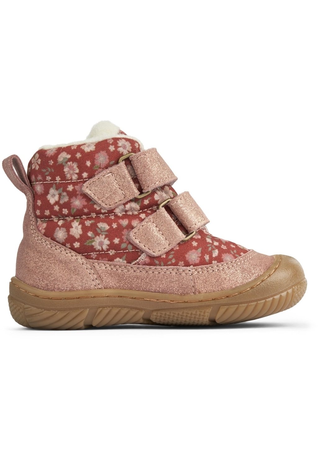 Зимние сапоги/зимние ботинки DOWI Wheat, цвет red flowers