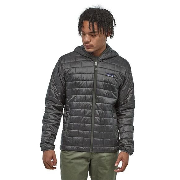 

Куртка Patagonia Nano Puff Hoody, серый