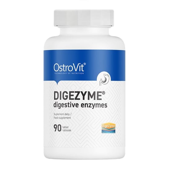 OstroVit, Digezyme, пищеварительные ферменты, пищевая добавка, 90 таб.