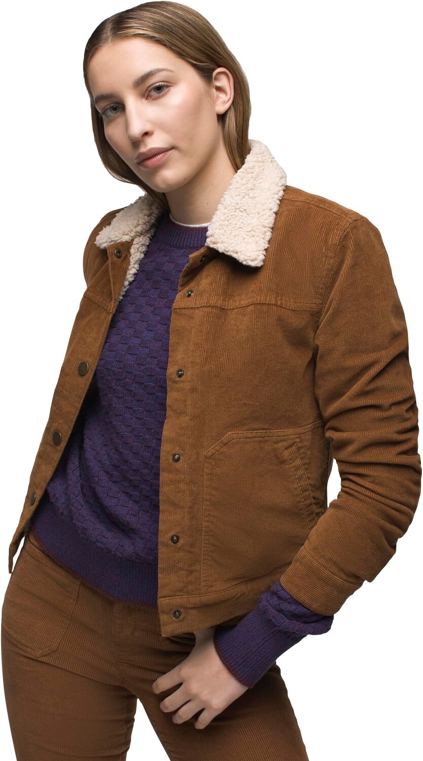 

Куртка Ashland Cord Jacket Prana, цвет Sepia
