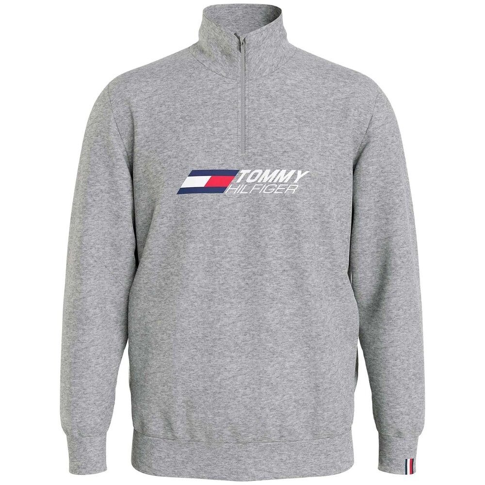 

Толстовка Tommy Hilfiger MW0MW28996 Half Zip, серый