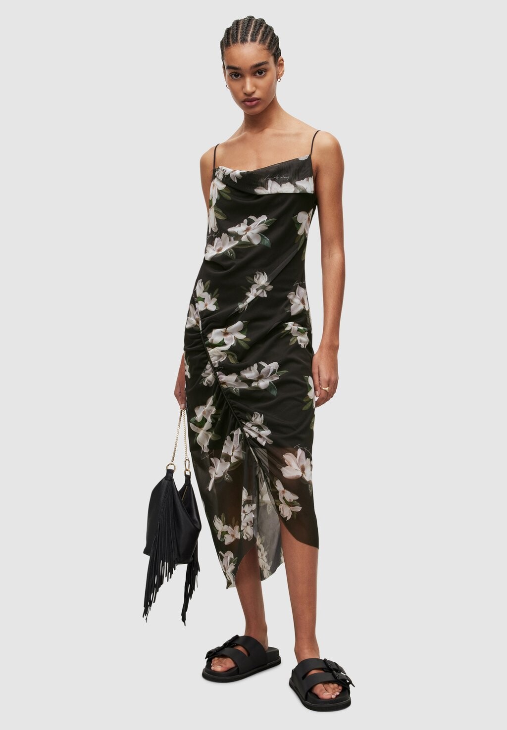 

Повседневное платье AllSaints, черный