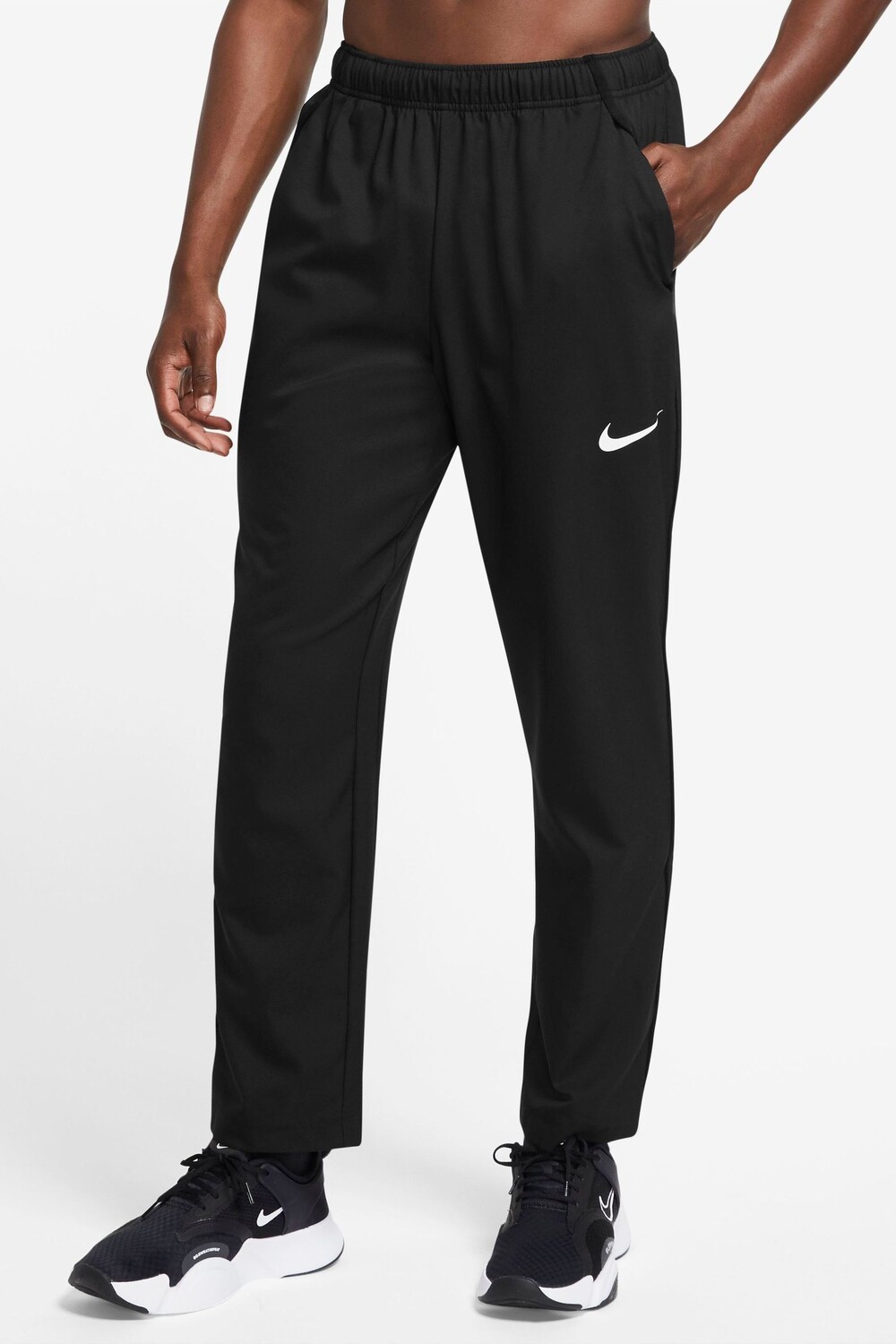 

Тренировочные брюки Dri-FIT Woven Team Nike, черный