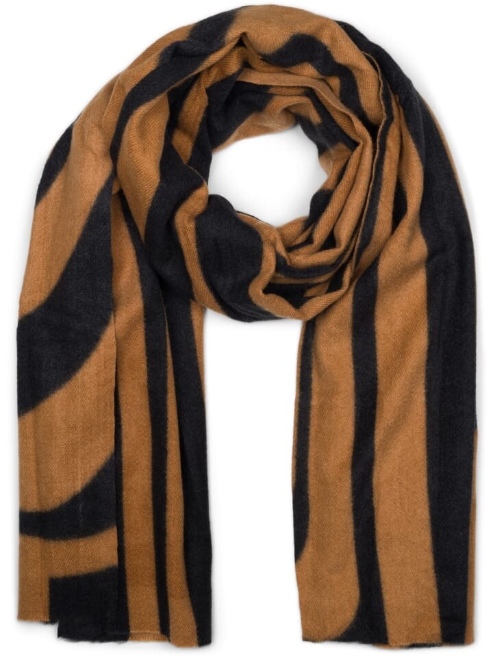 

Шарф styleBREAKER, цвет cognac-schwarz