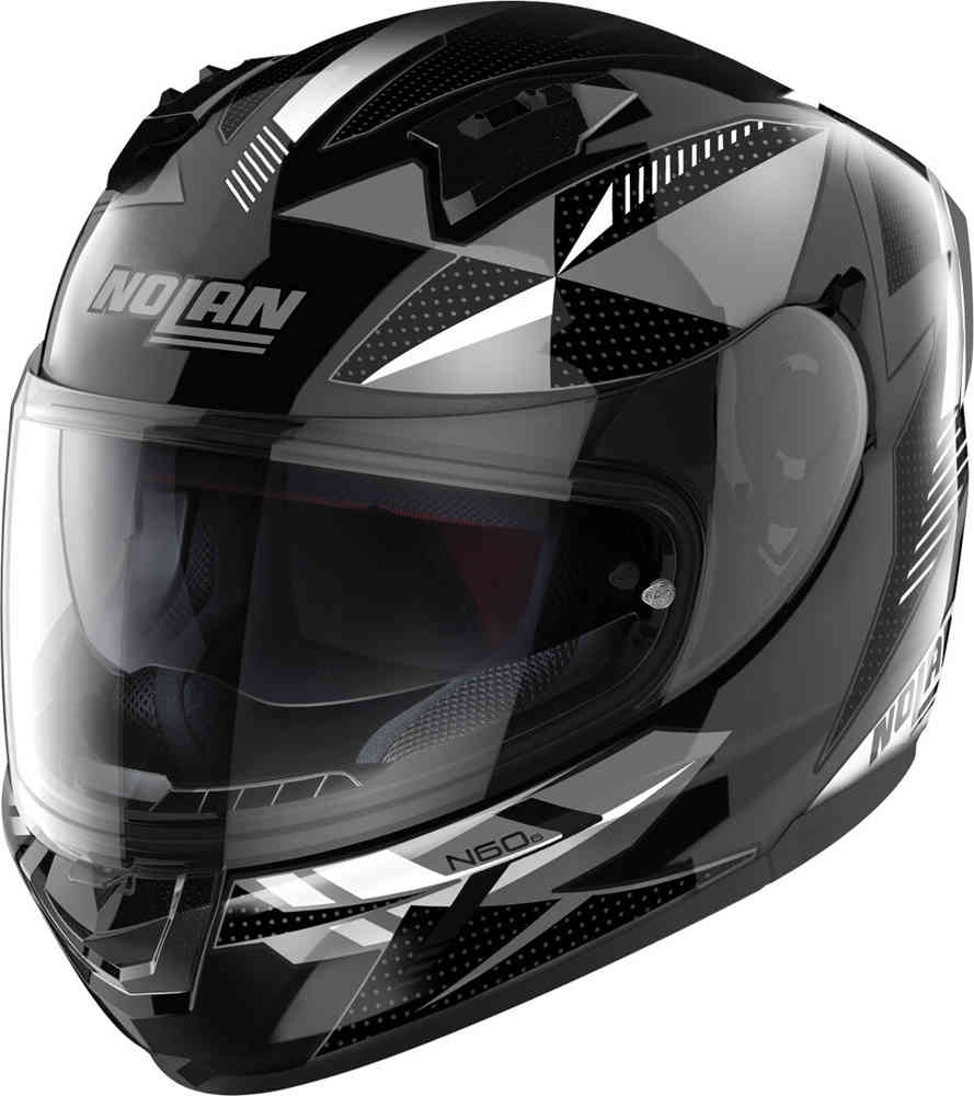 N60-6 Электромонтажный шлем Nolan, черный/серый/белый