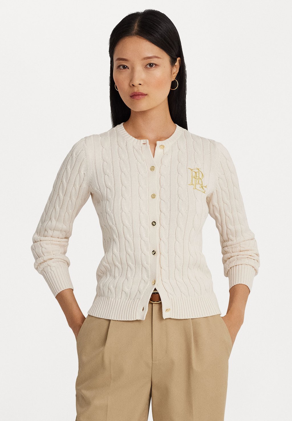 

Кардиган Lauren Ralph Lauren RALHAN LONG SLEEVE, цвет mascarpone cream