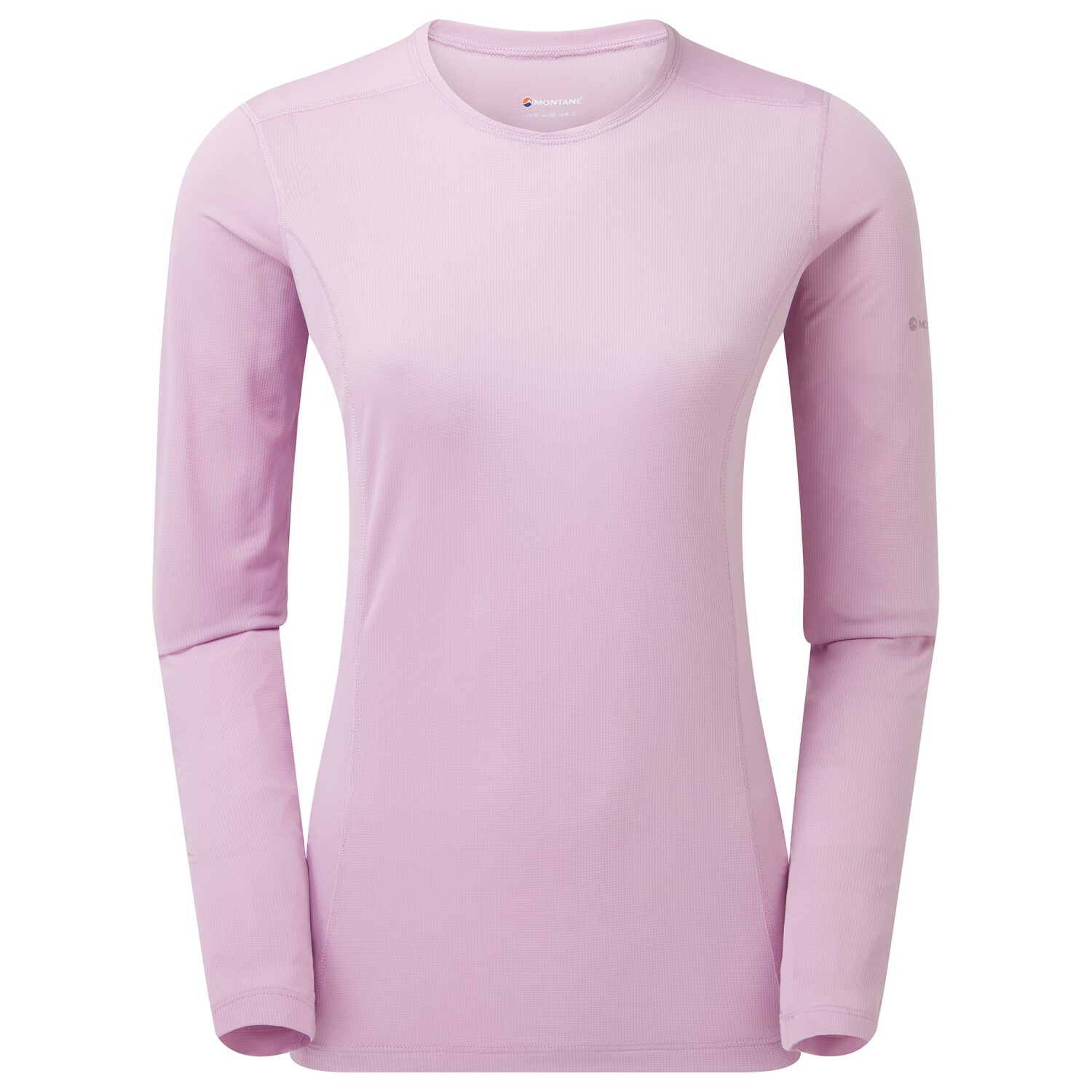 

Функциональная рубашка Montane Women's Dart Lite L/S T Shirt, цвет Allium, Серый