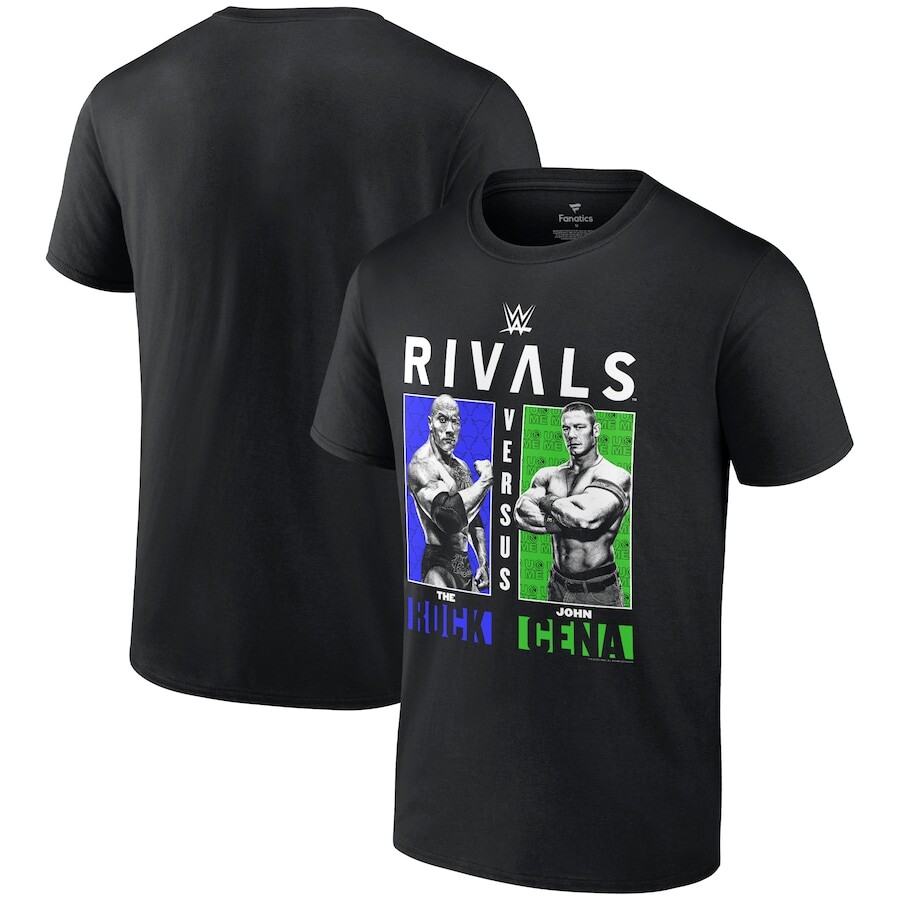 

Футболка с коротким рукавом Fanatics Branded John Cena, черный