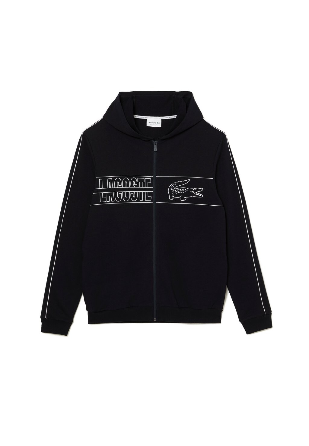

Толстовка на молнии LW Lacoste, черный