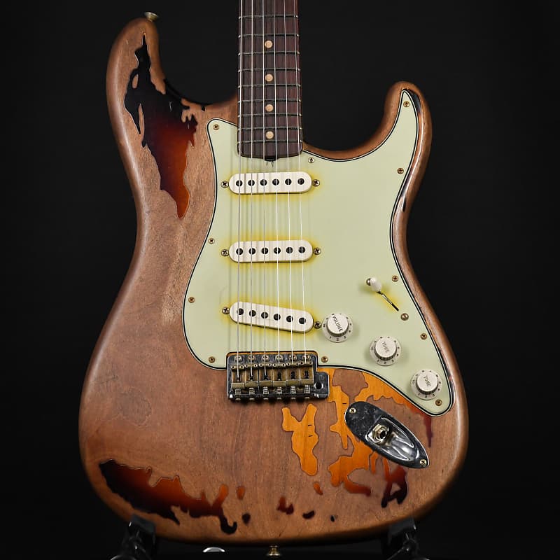 компакт диски umc rory gallagher blueprint cd Электрогитара Fender Custom Shop Rory Gallagher Signature Tribute Stratocaster 3 Color Sunburst 2023