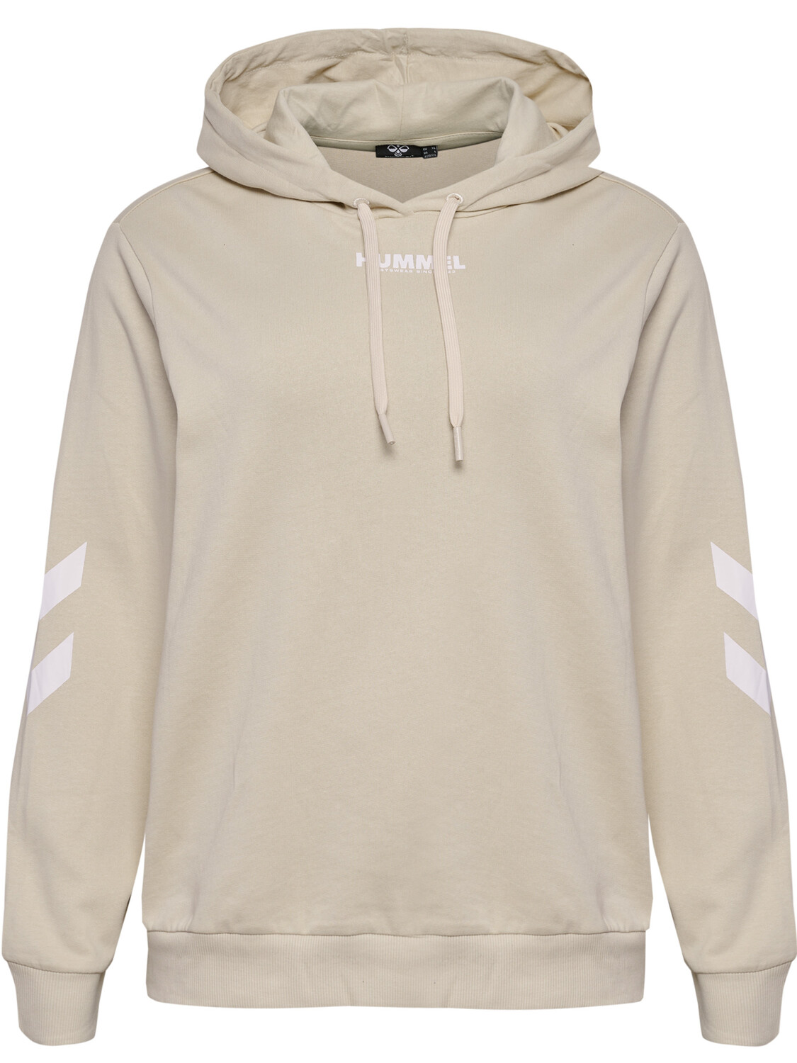 

Толстовка Hummel Hoodie Hmllegacy Woman Hoodie Plus, цвет PUMICE STONE