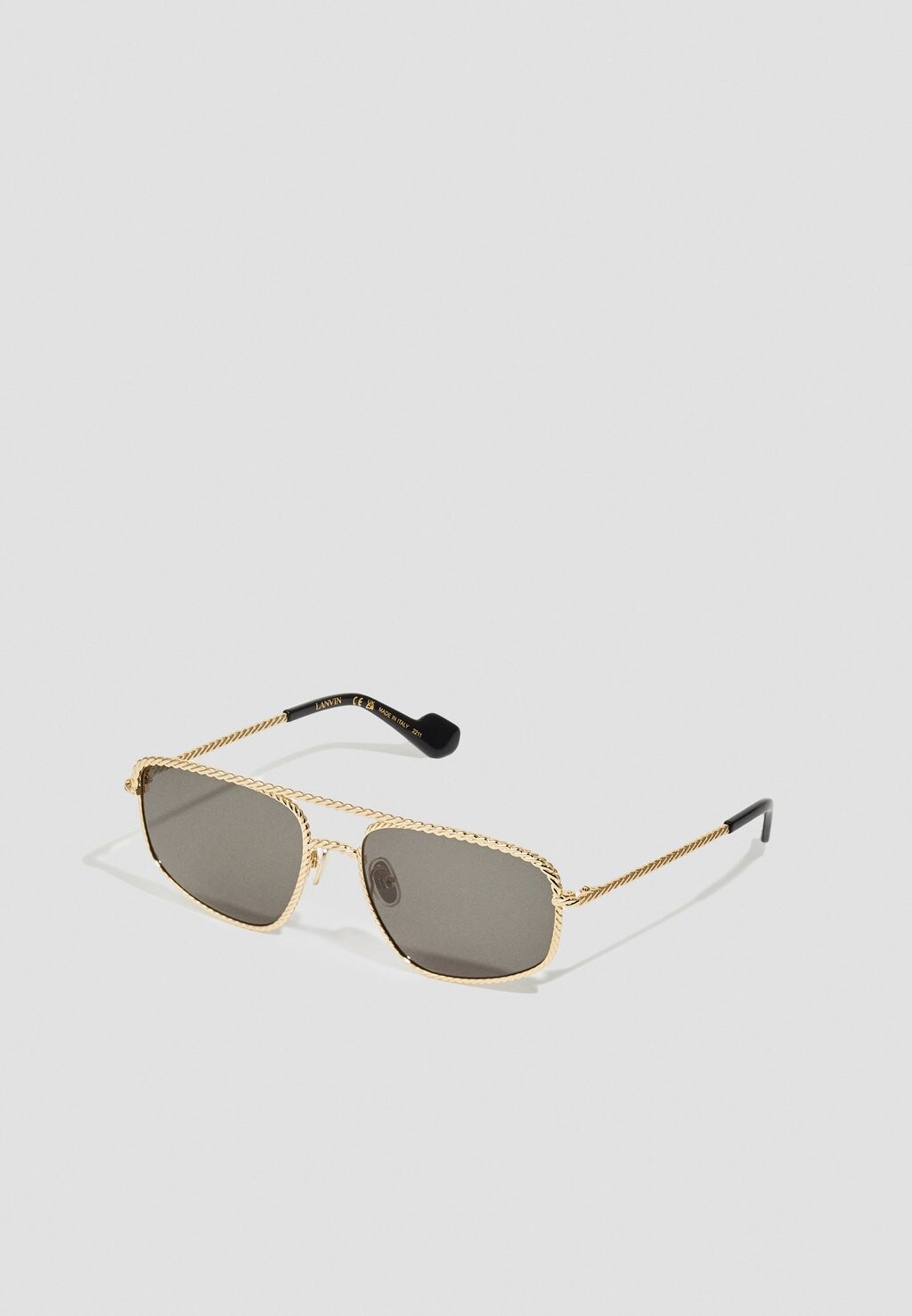 

Солнцезащитные очки UNISEX Lanvin, цвет gold/grey