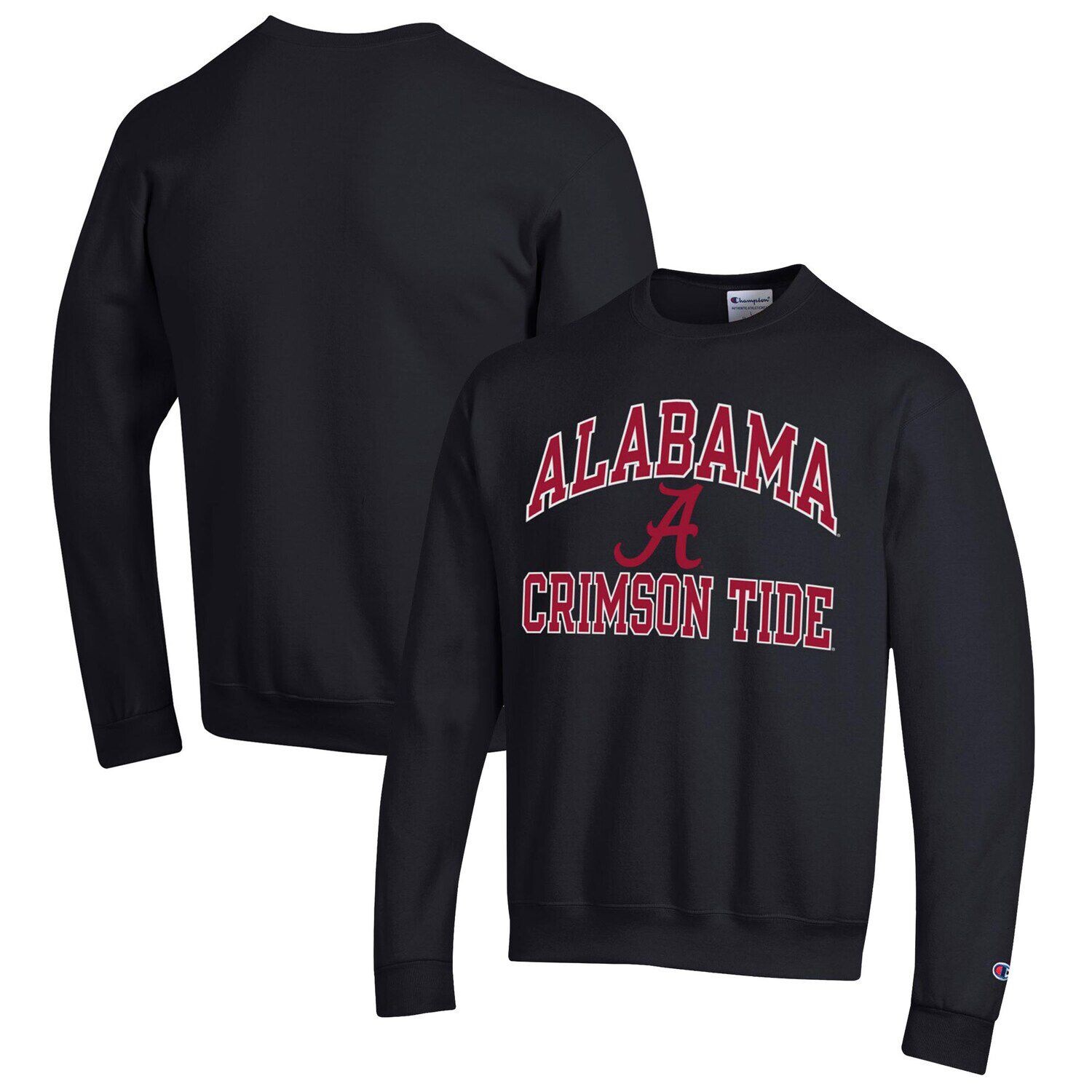 

Мужской черный свитшот-пуловер Alabama Crimson Tide High Motor Champion