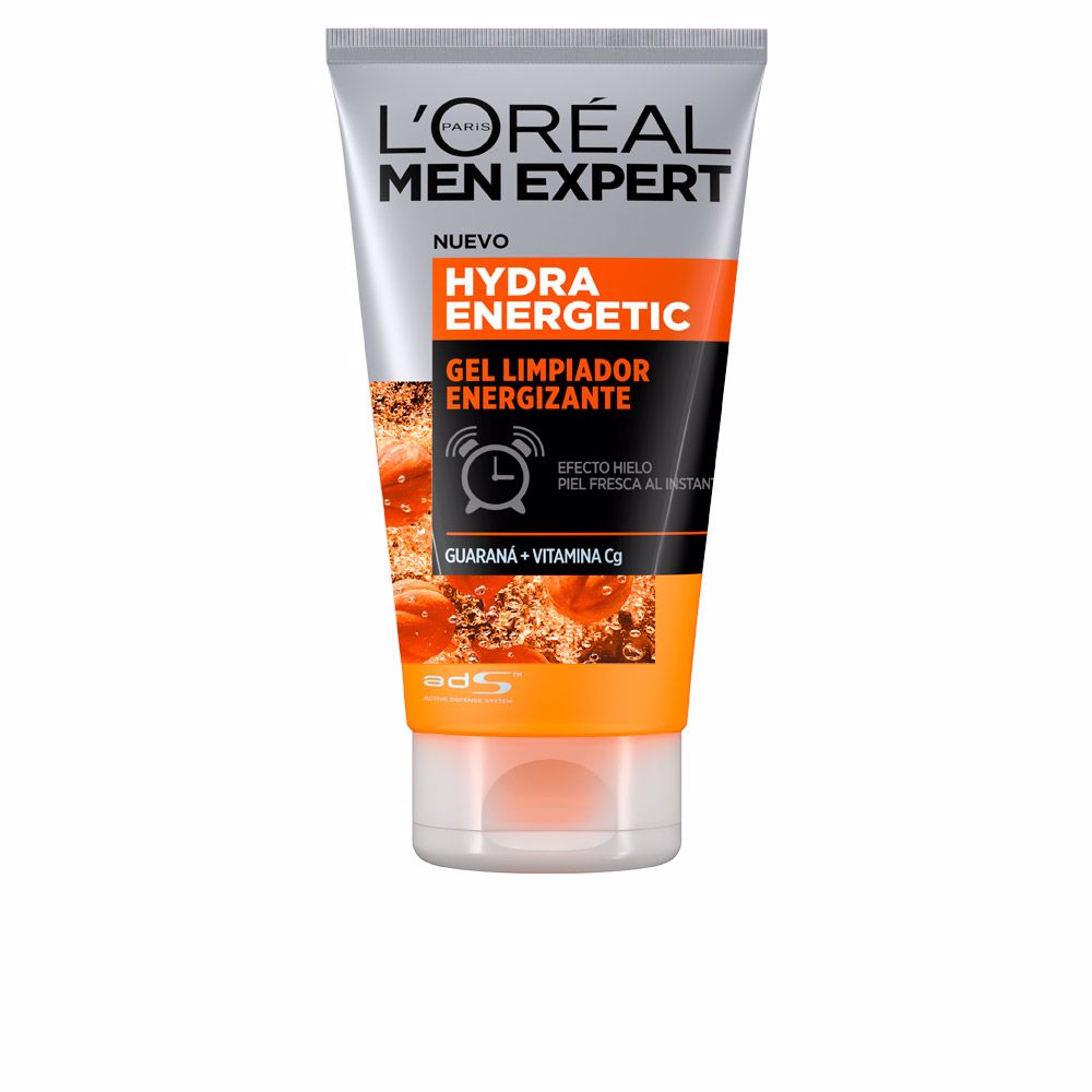 Очищающий гель для лица Men expert hydra energetic gel limpiador L'oréal parís, 100 мл фото