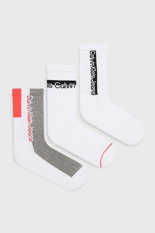 

Носки (3 шт.) 701218754.НОС Calvin Klein Jeans, белый