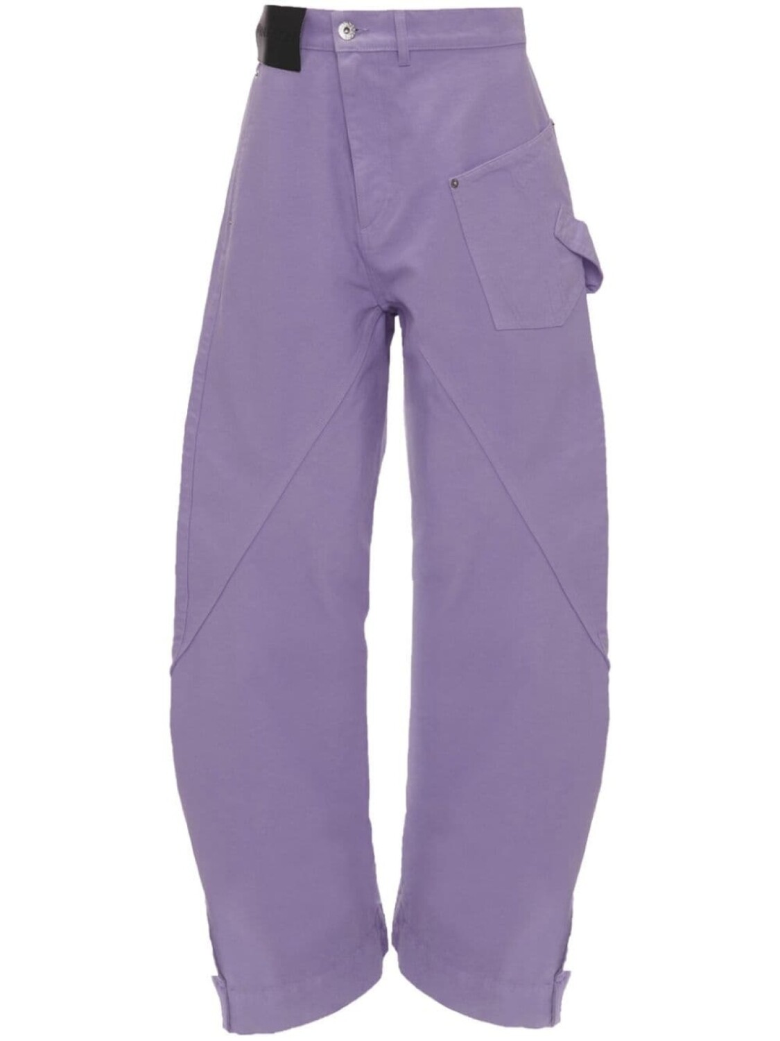 

JW Anderson брюки широкого кроя, фиолетовый