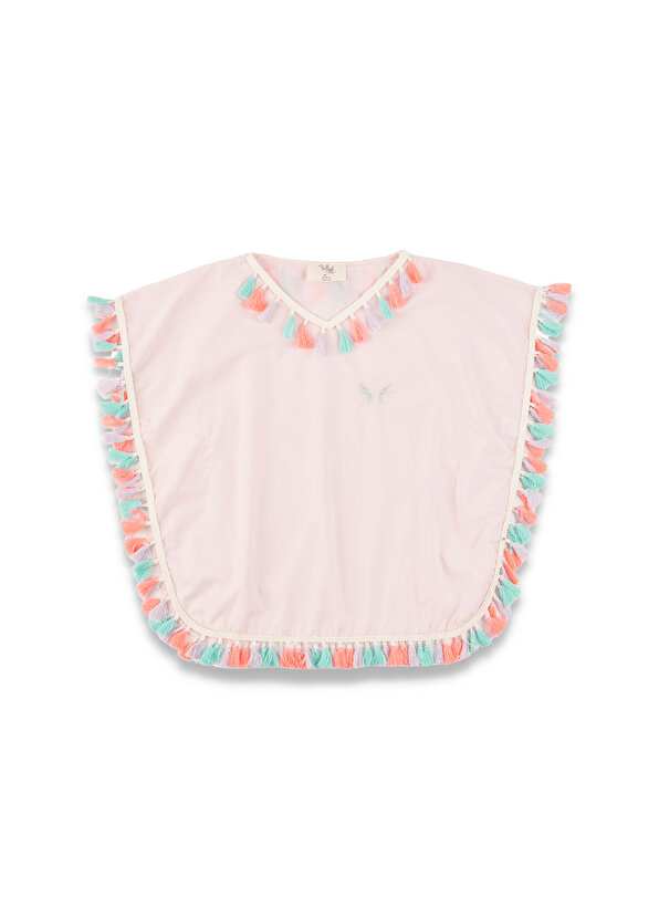 Розовое пляжное платье-парео для девочек с вуалью Lally Things lally caitriona eggshells