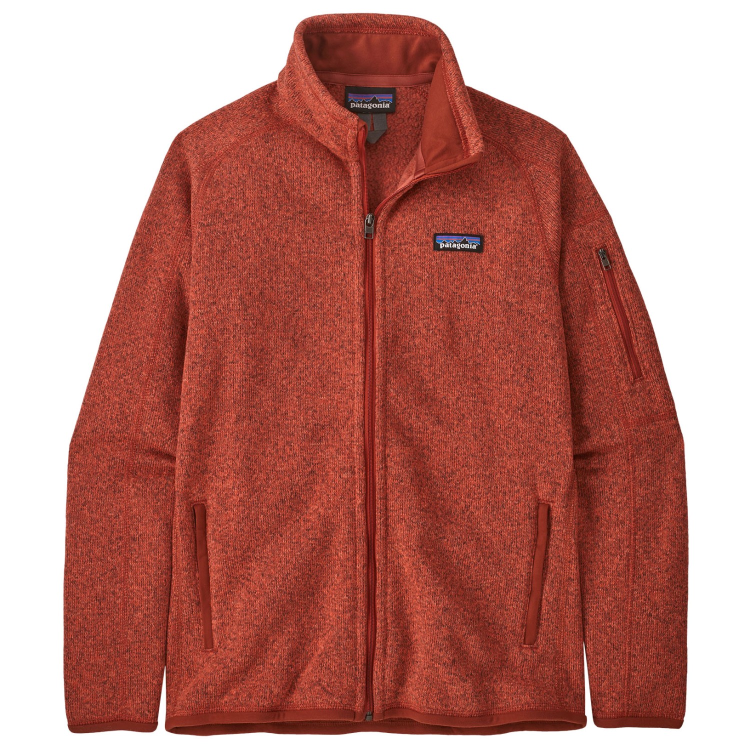 Флисовая жилетка Patagonia Women's Better, цвет Pimento Red детский свитер флисовая куртка patagonia цвет night plum