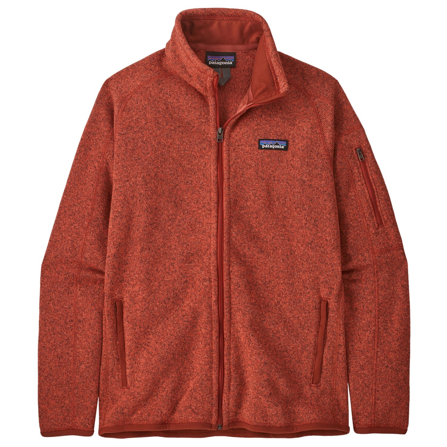 Флисовая жилетка Patagonia Women's Better, цвет Pimento Red детский свитер флисовая куртка patagonia нуво зеленый