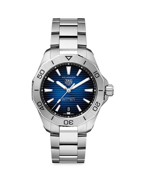 цена Автоматические часы Aquaracer Professional 200, 40 мм TAG Heuer, цвет Blue