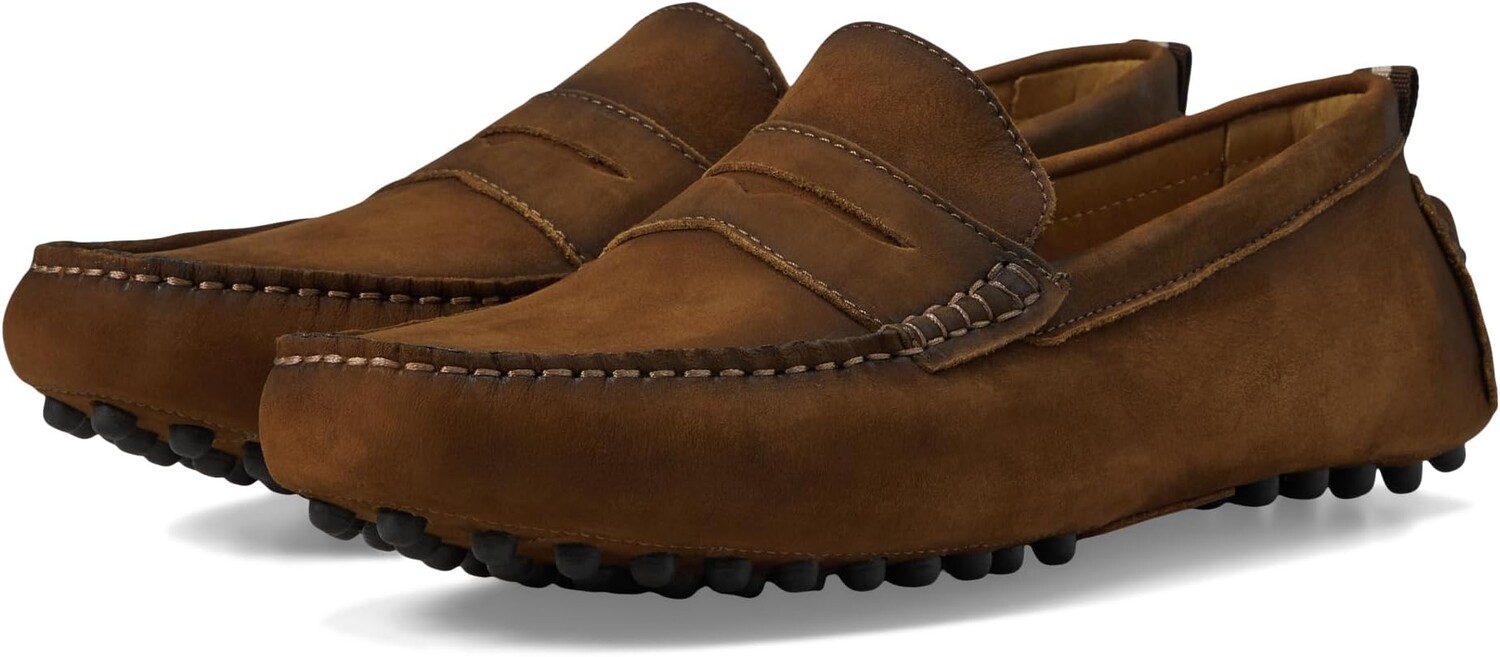

Лоферы Nubuck Penny Driver Massimo Matteo, цвет Tan