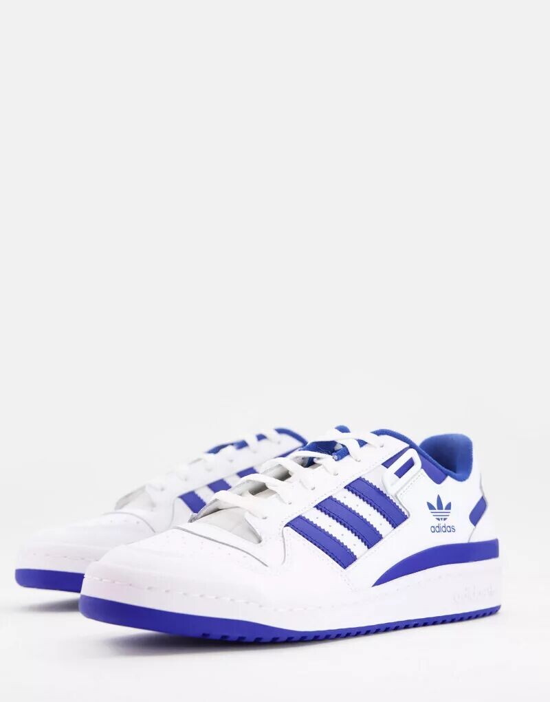 

Бело-синие кроссовки adidas Originals Forum Low