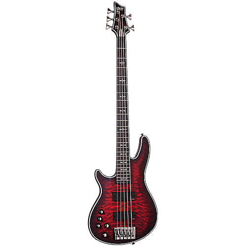 

Электрогитара Schecter Hellraiser Extreme-5 Left-handed, Crimson Red Burst Satin