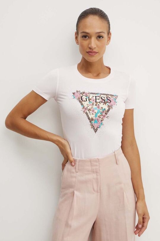 

Футболка CHERRY FLOWER Guess, розовый