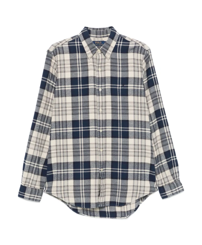 

Фланелевая рубашка в клетку Polo Ralph Lauren, мультиколор