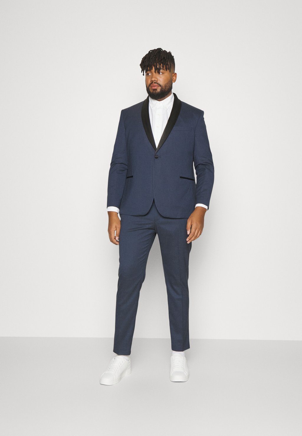 Костюм REPLACEMENT TUX SUIT FROM FABRIC Isaac Dewhirst, цвет dark blue
