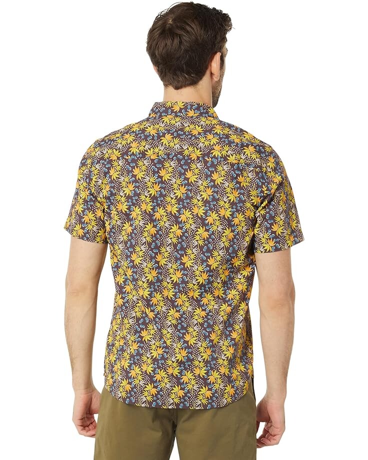 

Рубашка Toad&Co Fletch Short Sleeve Shirt, цвет Raisin Palm Print