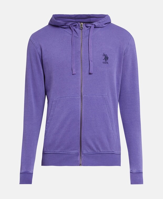 

Толстовка с капюшоном U.S. Polo Assn., фиолетовый