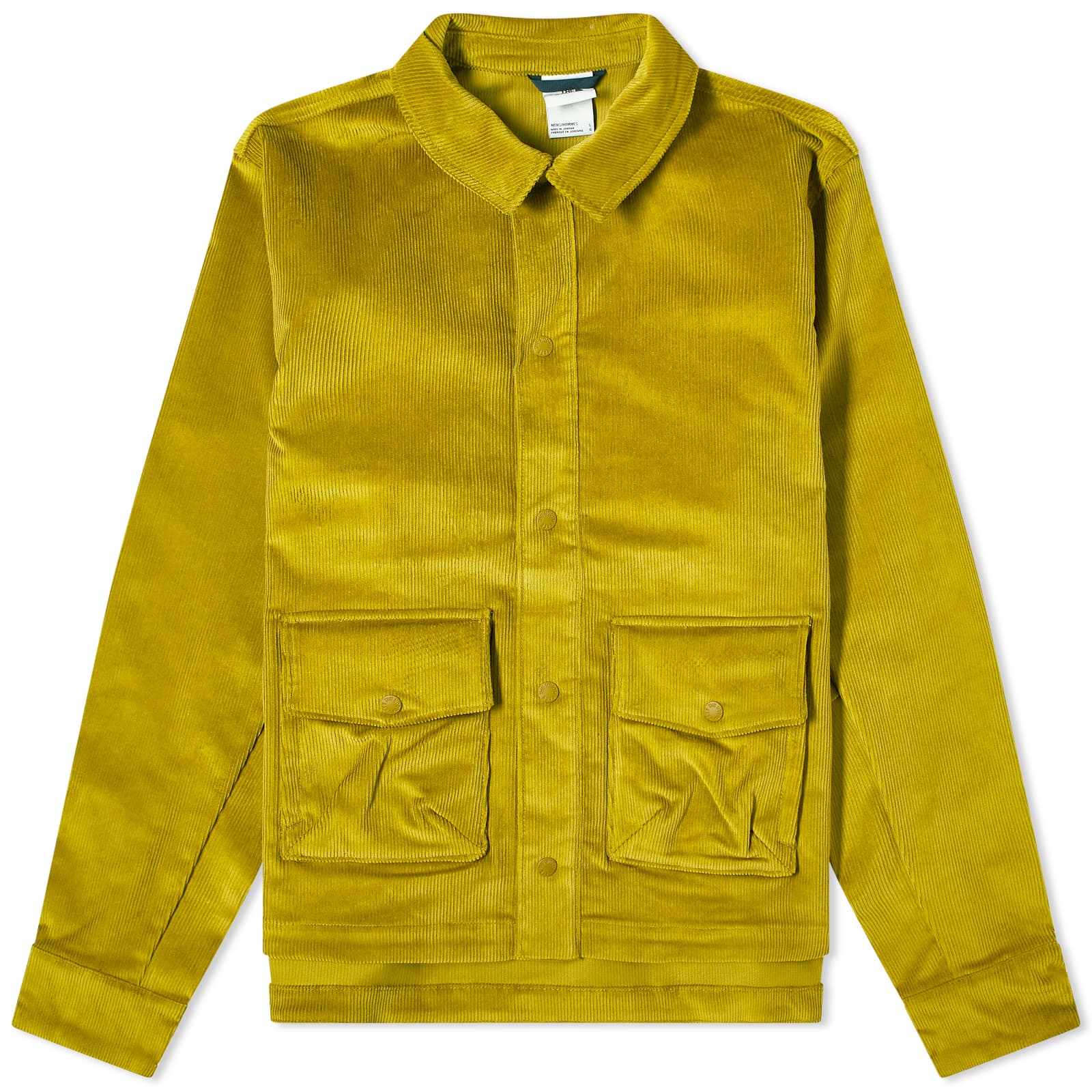 Куртка The North Face Heritage Utility Cord Shirt, цвет Sulphur Moss