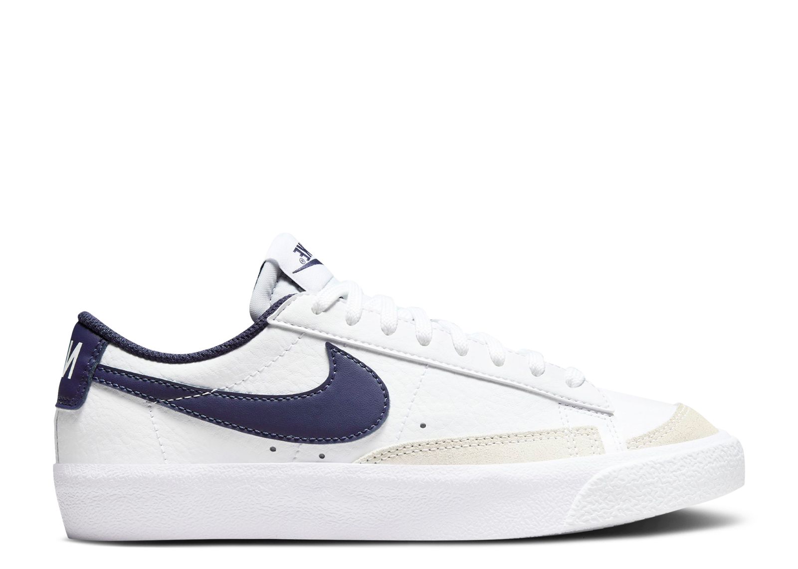 

Кроссовки Nike Blazer Low '77 Gs 'White Midnight Navy', белый