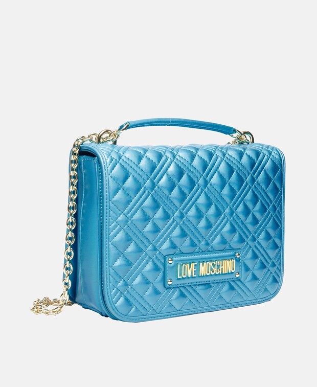 

Сумка-мессенджер Love Moschino, синий