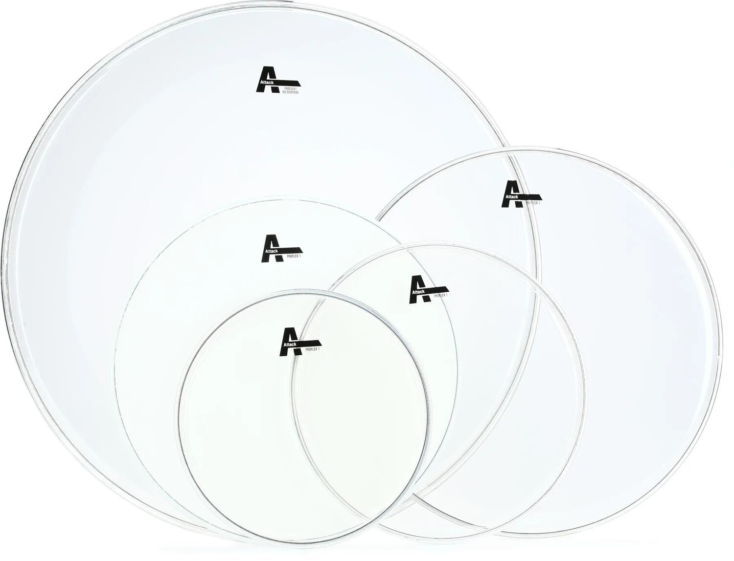

Набор из 5 пластиков Attack Proflex 1 Clear Rock