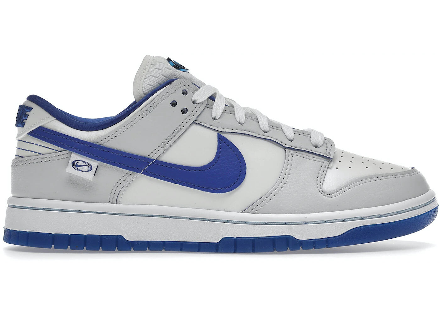 

Кроссовки женские Nike Dunk Low Worldwide, белый / синий