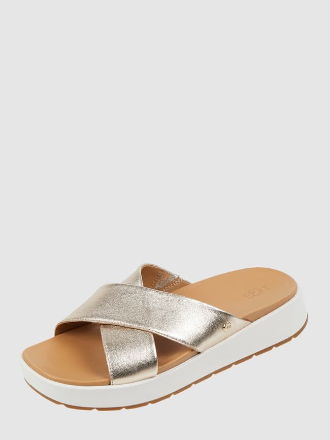 

Мюли из кожи модель "Эмили" UGG, золото