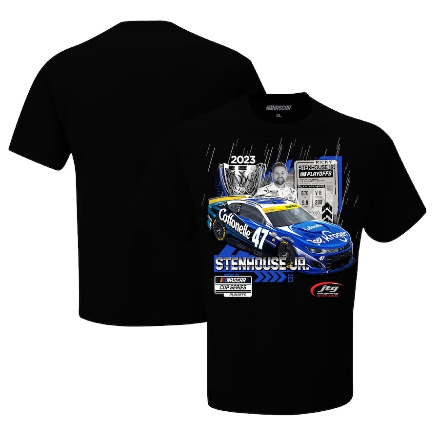 

Футболка с коротким рукавом Checkered Flag Sports Ricky Stenhouse Jr, черный