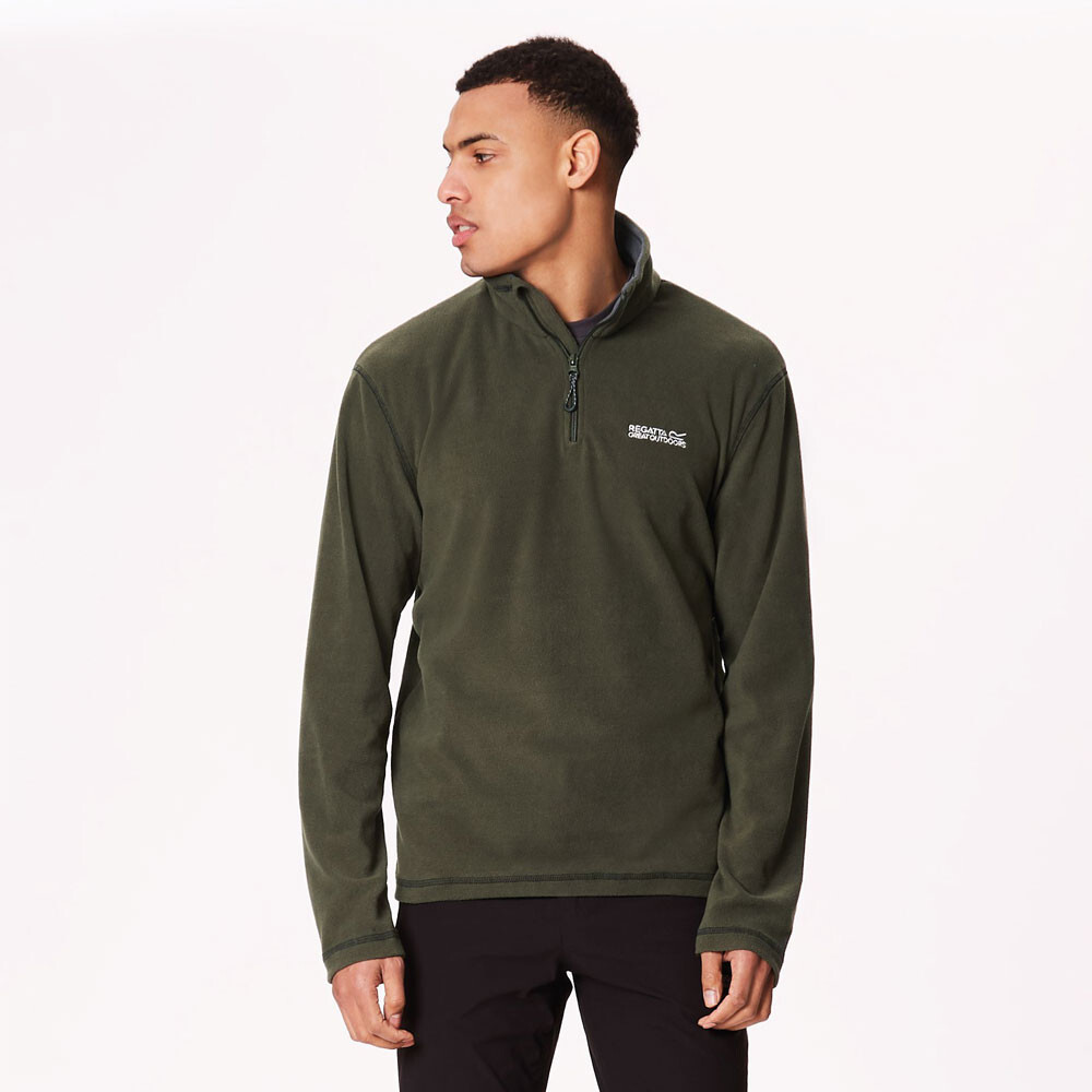 

Спортивный топ Regatta Thompson Half Zip Fleece, зеленый