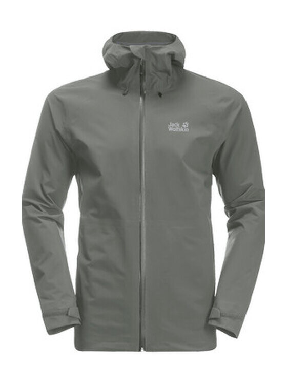 

Водонепроницаемая куртка regular fit Jack Wolfskin, серый