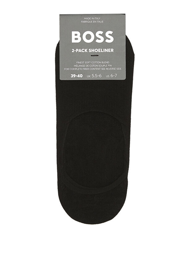 

2 шт. мужских носков Boss, черный