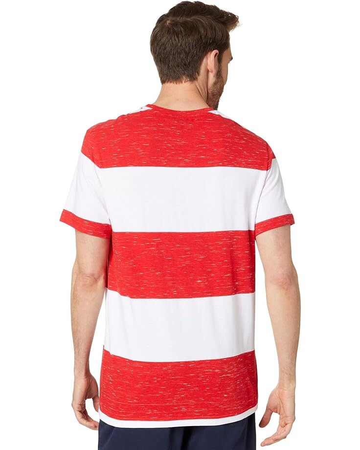 

Футболка U.S. POLO ASSN. Short Sleeve Space Dye Crew Neck Tee, цвет Havana Red