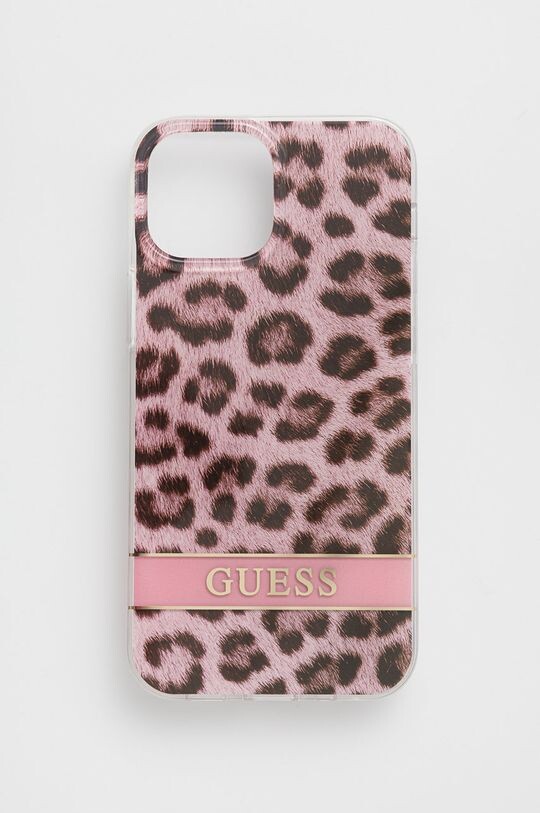 

Чехол для iPhone 13 мини 5,4 дюйма Guess, розовый