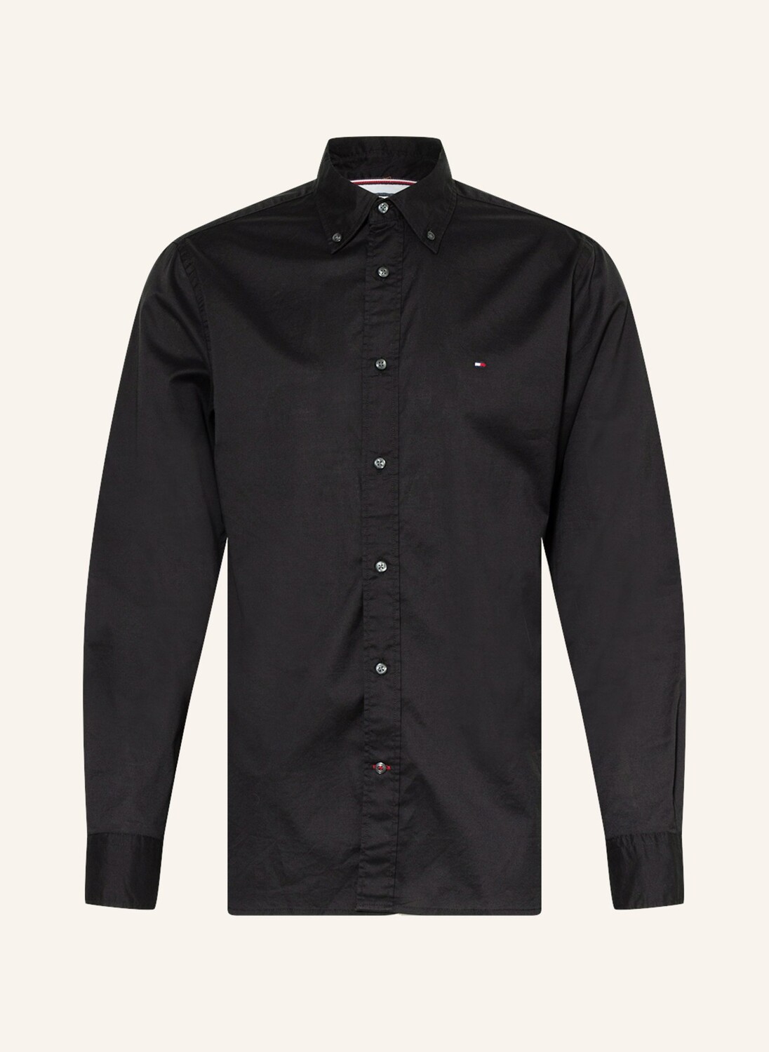 

Рубашка TOMMY HILFIGER Regular Fit, черный