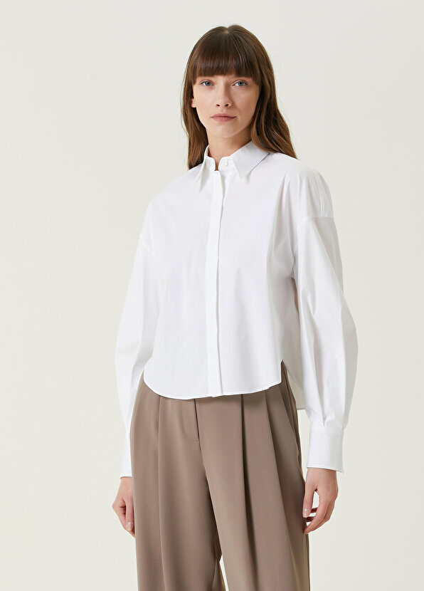

Белая рубашка Brunello Cucinelli