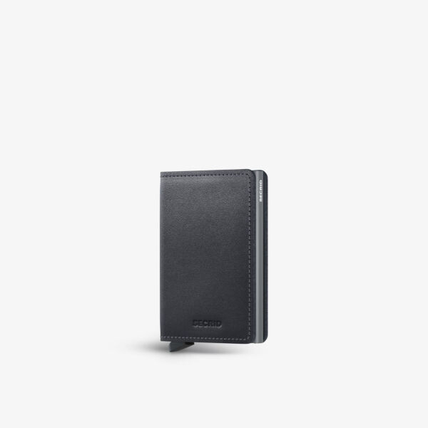 

Slimwallet Оригинальный визитница из кожи и алюминия Secrid, серый