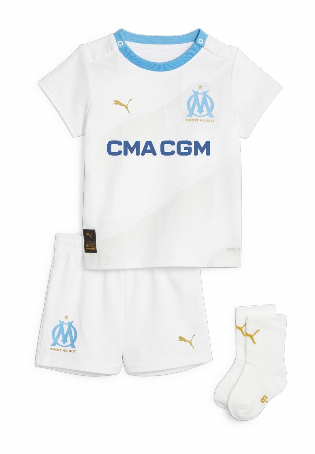

Спортивные шорты OLYMPIQUE DE MARSEILLE KIT Puma, цвет white clyde royal